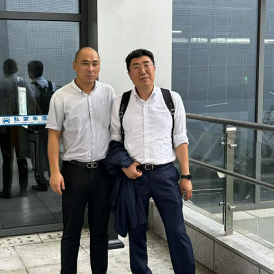 Kaifan Petrochemical Equipment Customer Visit